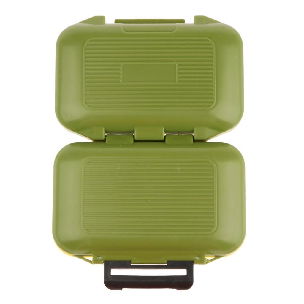 Plastic Waterproof   Bait Hook  Case Organizer  Green