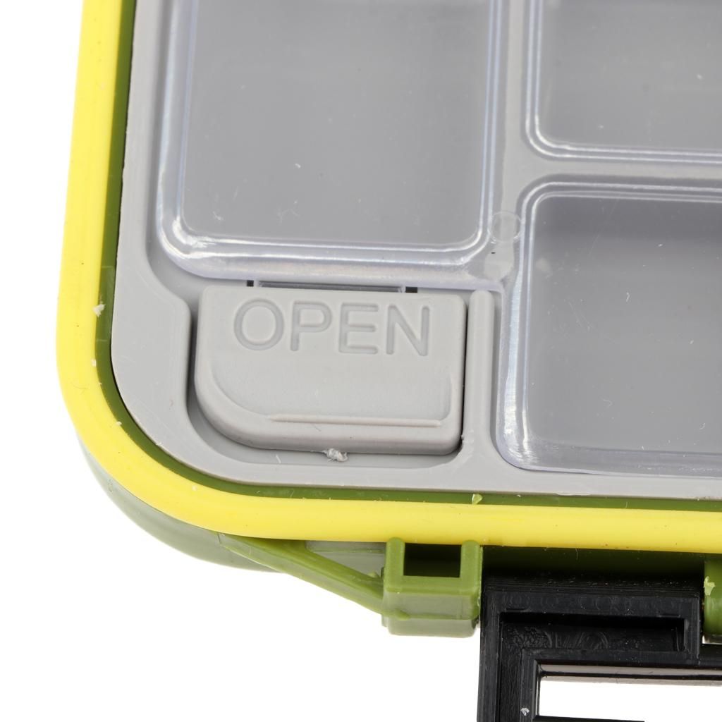 Plastic Waterproof   Bait Hook  Case Organizer  Green