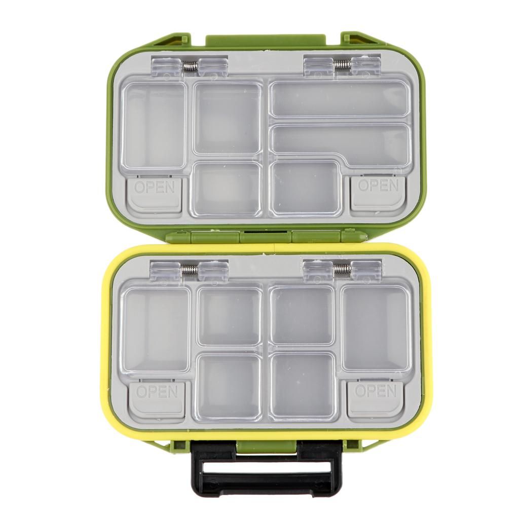 Plastic Waterproof   Bait Hook  Case Organizer  Green