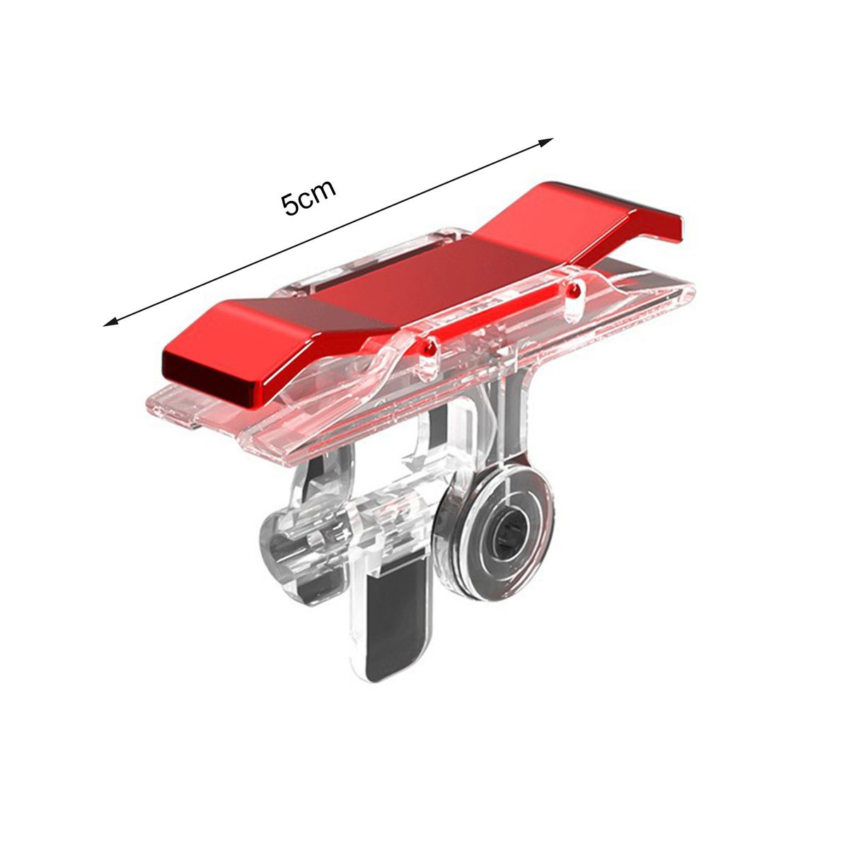 2Pcs E9 Gaming Trigger Quick Response Easy Installation-Red