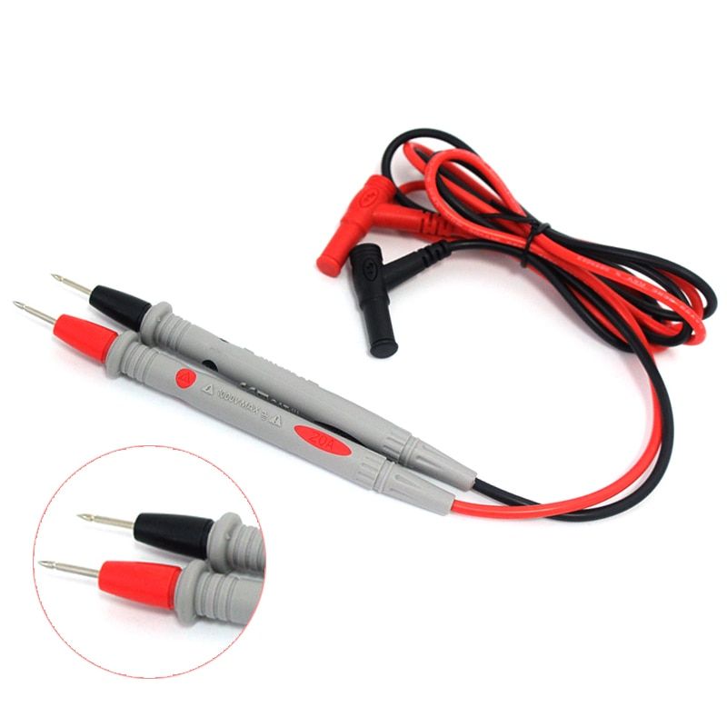 1 Pair Probe For Multimeter Test Leads Pin For Digital Multimeter Needle Tip Meter Feelers Multi Meter Tester Wire Pen Cable AEPDT