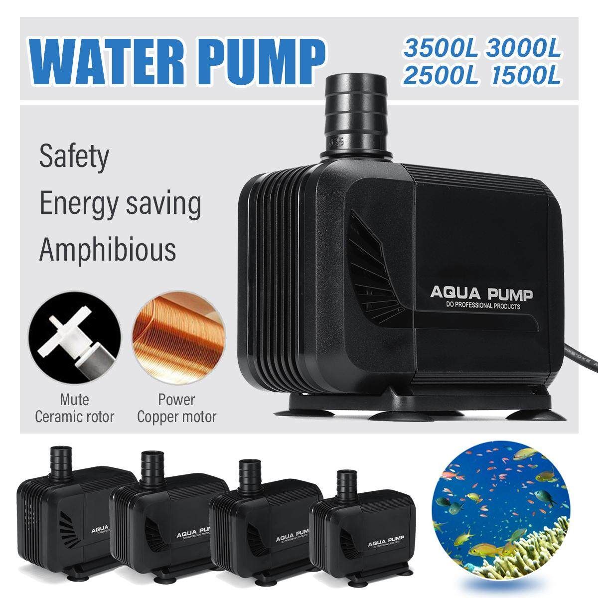35W 2500L Fish Hydroponic Water Submersible Pump For Aquarium Pond AC220V-240V/50Hz 2500L