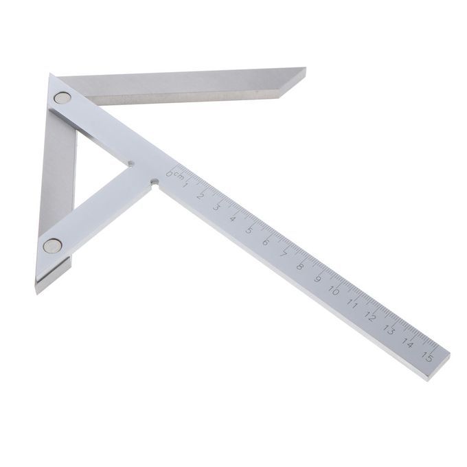 DIY 150X130mm Square Center Finder Marking Gauge Scribing Laser
