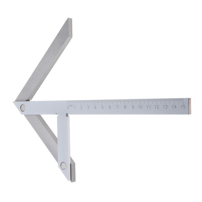 DIY 150X130mm Square Center Finder Marking Gauge Scribing Laser