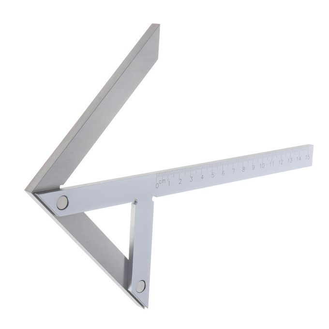 DIY 150X130mm Square Center Finder Marking Gauge Scribing Laser