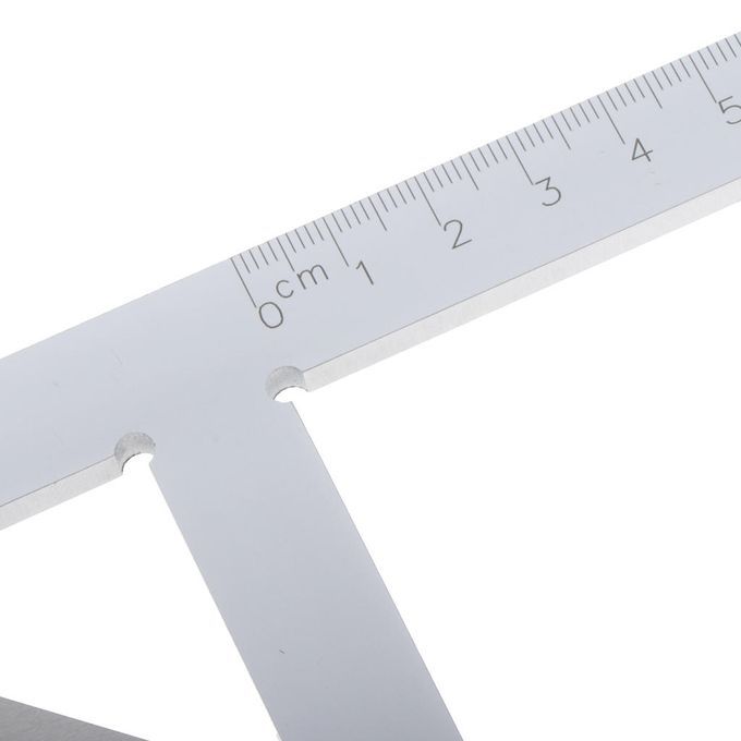 DIY 150X130mm Square Center Finder Marking Gauge Scribing Laser