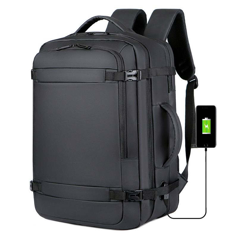 Mens Large Capacity Waterproof Travel Backpack Laptop Bag