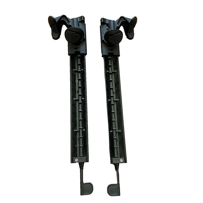 1 Pair Adjustable Kayak Rudder Control Footrest Foot Braces Foot Pegs