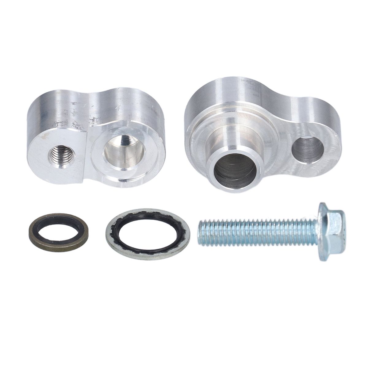 Rear A/C Block Off Kit Aluminium Alloy Car Accessories