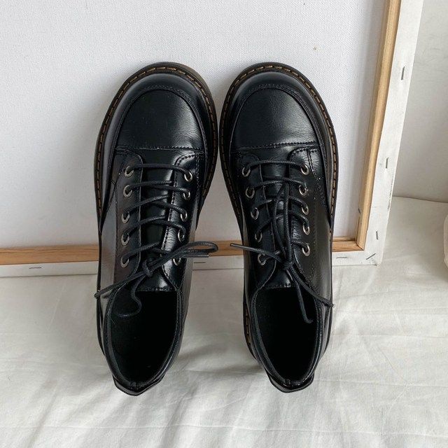 English Style Leather Shoes For Women
