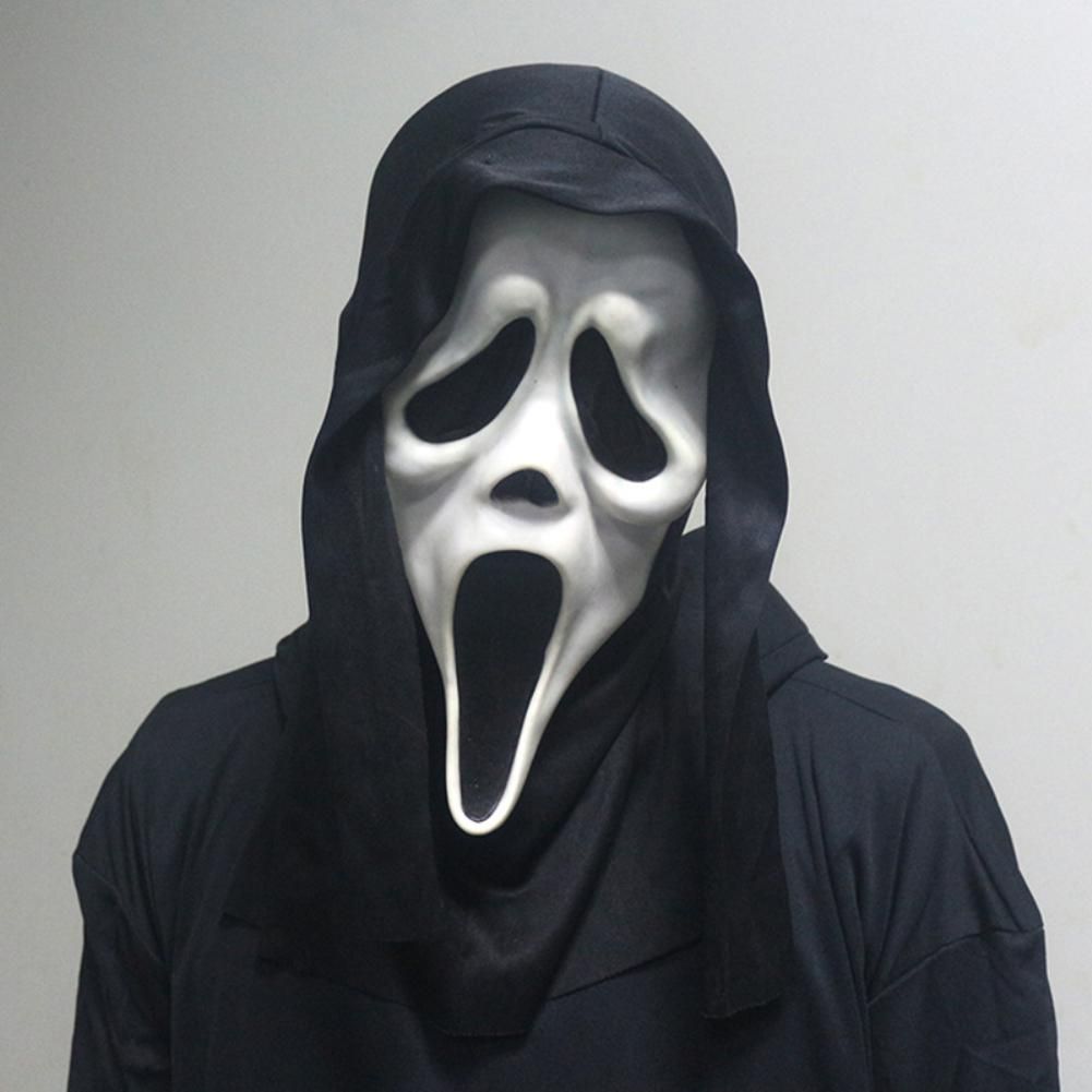 Halloween Mask Demon Screaming Ghostface Mask Funny Death