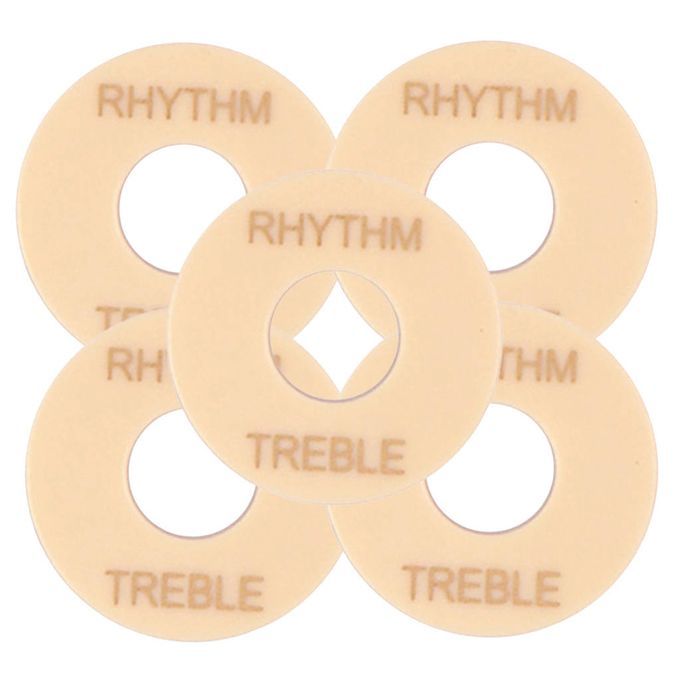 Set 5 Pcs Toggle Switch Plate Selector Cover Marker Washer Rhythm #2