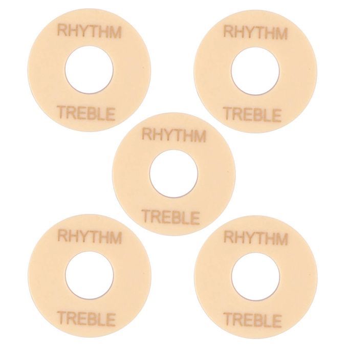 Set 5 Pcs Toggle Switch Plate Selector Cover Marker Washer Rhythm #2
