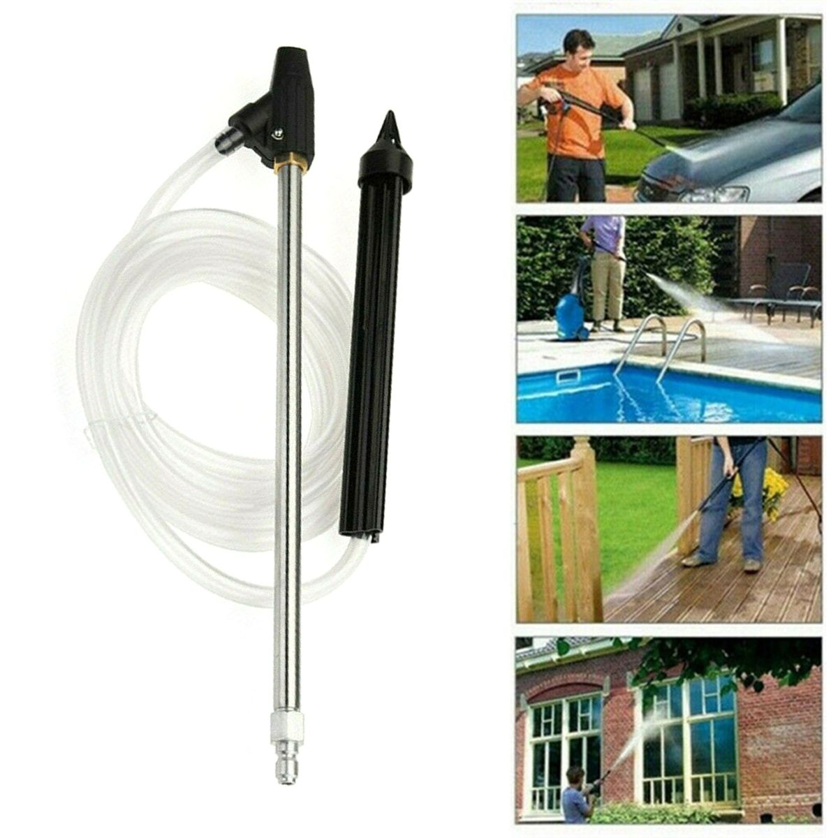 High Pressure Washer Sandblasting Kit Wet Sandblasting