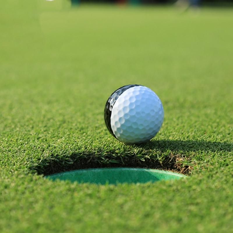 Golf Ball Two-Color Three-Tier Putter Practice Game Ball for