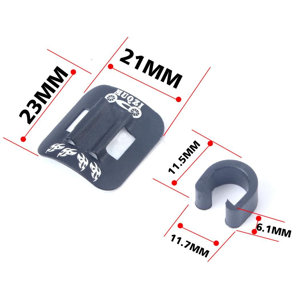MUQZI Aluminum Alloy Line Guide Cycling Tube Frame Housing