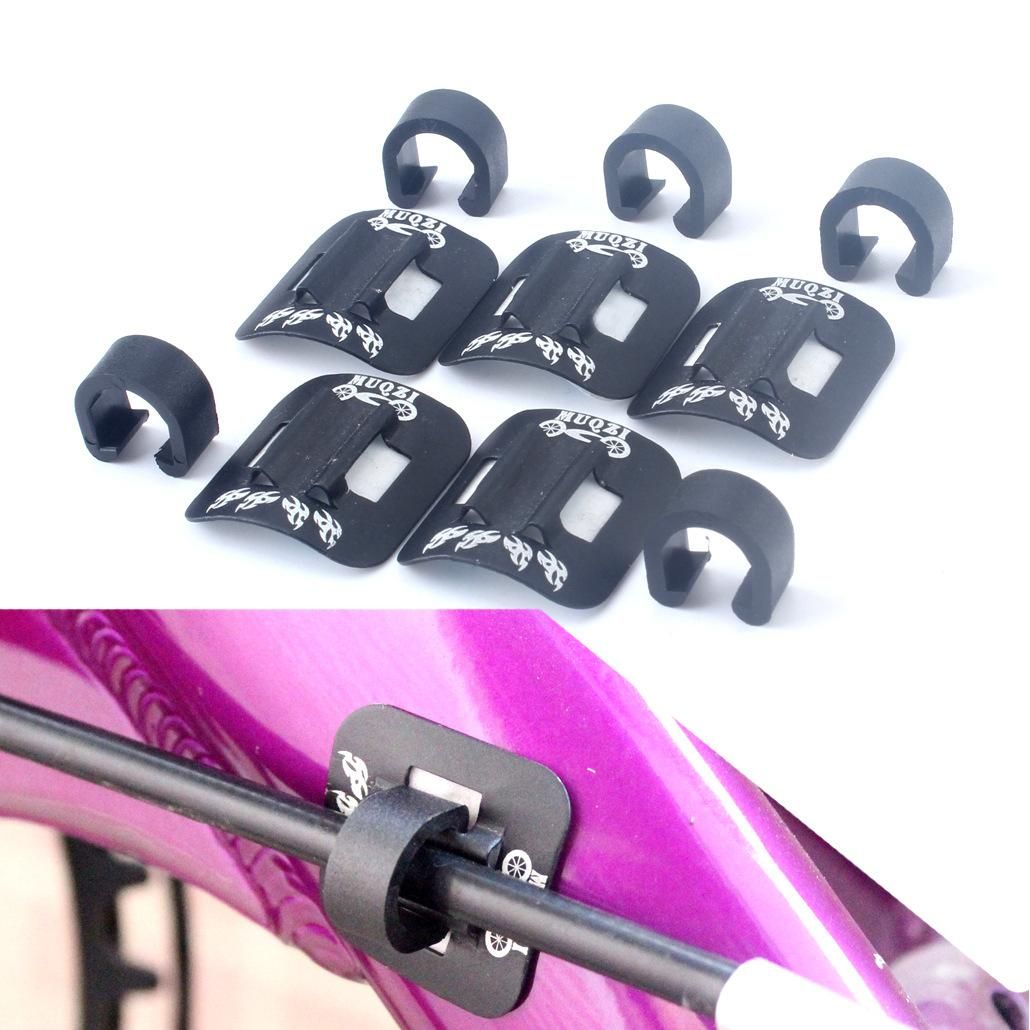 MUQZI Aluminum Alloy Line Guide Cycling Tube Frame Housing