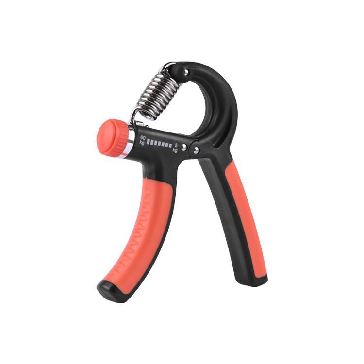 Grip strength can be adjusted to lengthen the handle finger rehabilitation training fitness equipment manufacturers direct supply hand grip 5-60kg black orange
