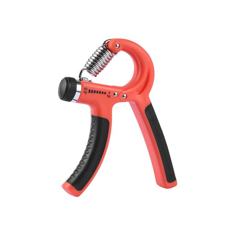 Grip strength can be adjusted to lengthen the handle finger rehabilitation training fitness equipment manufacturers direct supply hand grip 5-60kg black orange