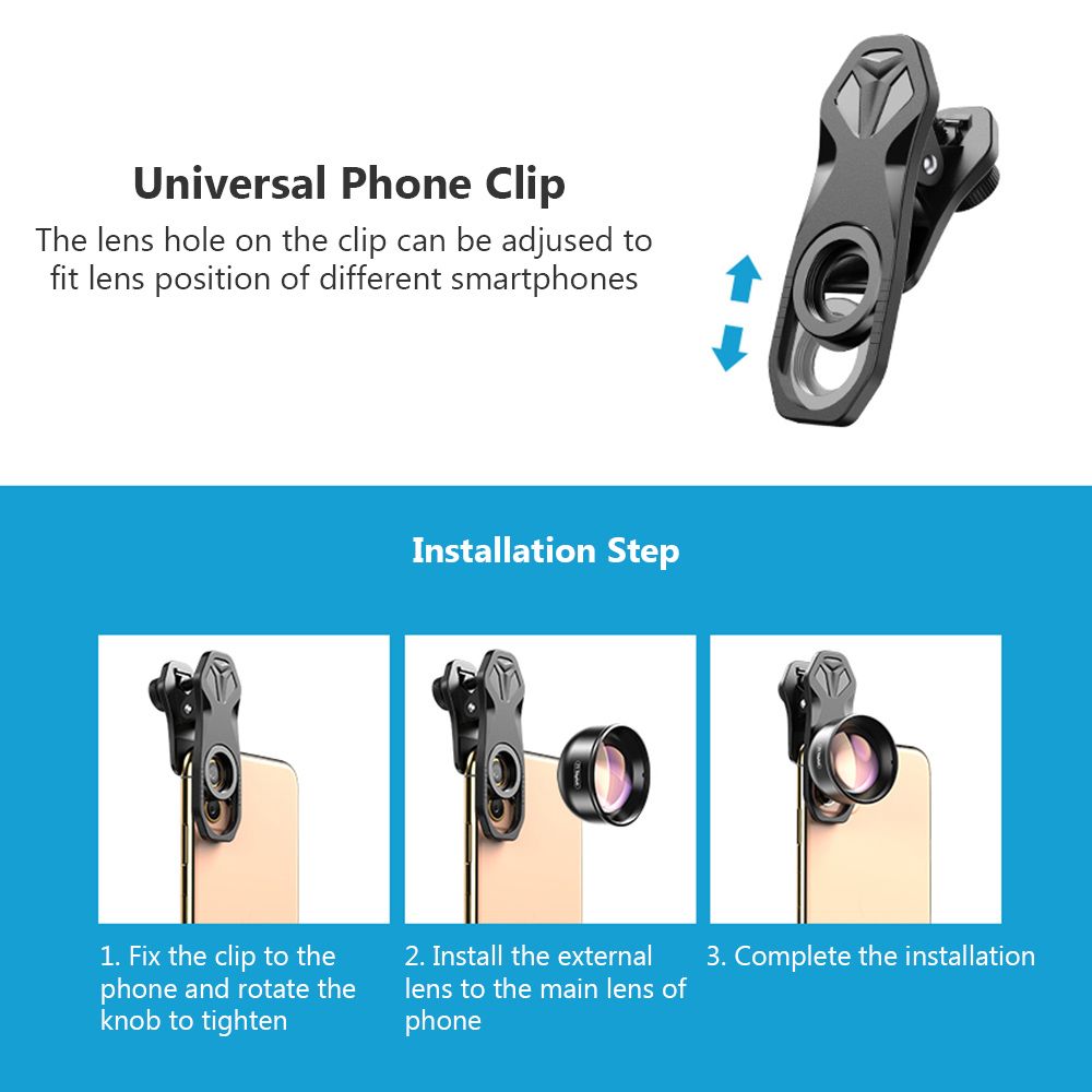 APL-HD5T HB2X Multi-layer Phone Telephoto Lens 2X Zoom