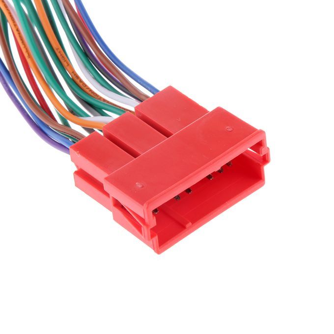 20 Pin Radio MINI ISO Connector Extension Harness Adapter Cable For VW