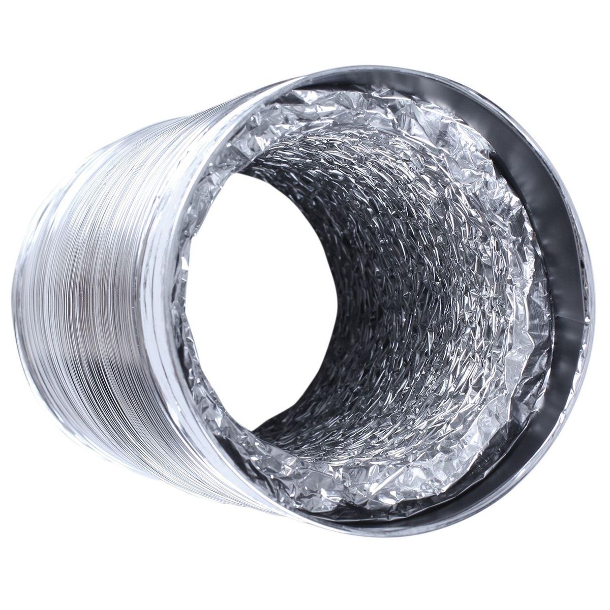 3 Meter Length 100Mm4 Inch Air System Flexible Aluminum Exhaust Duct Pipe Air Ventilation Pipe Hose for Bathroom