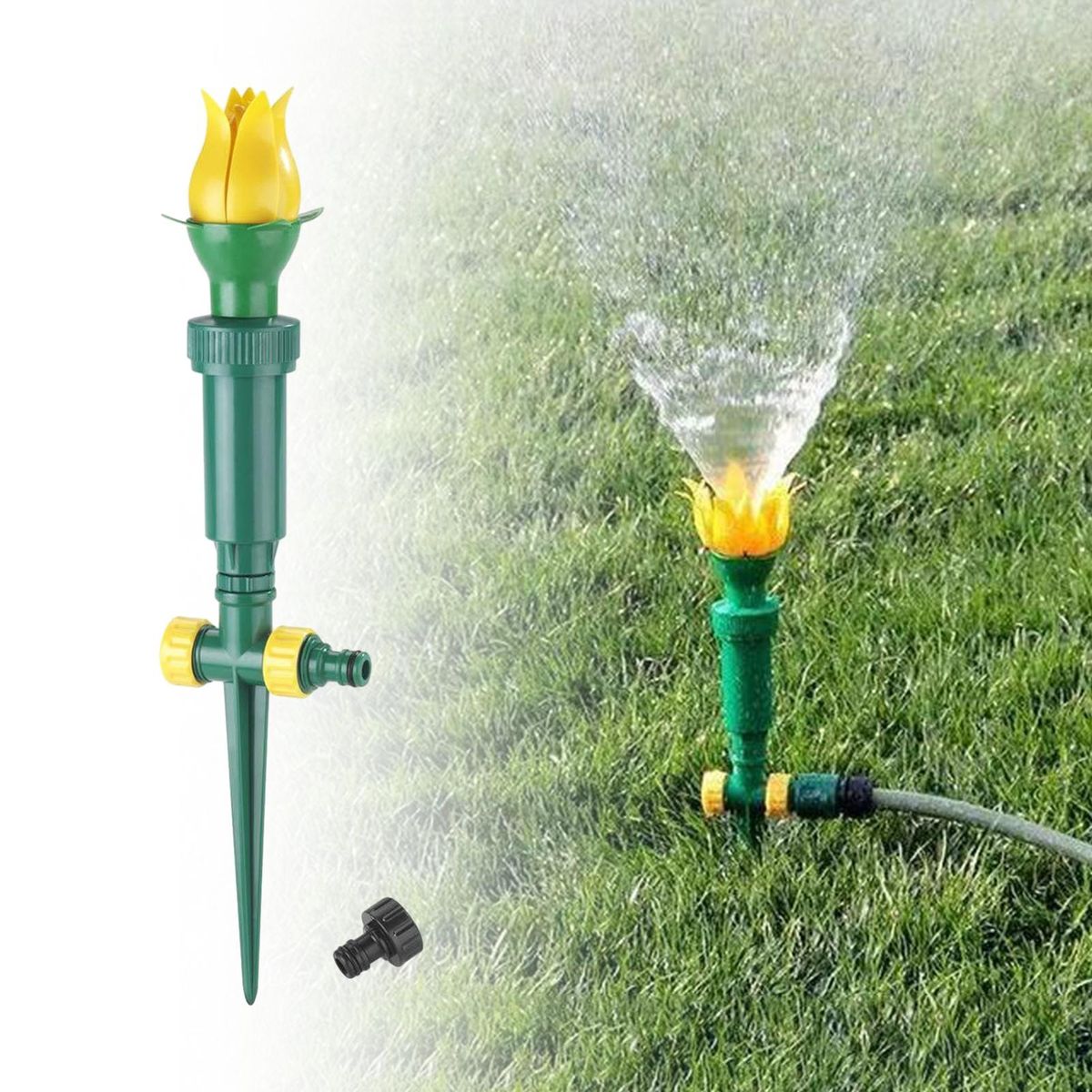 Sprinkler Irrigation System Commercial Hoses Watering Nozzle Yellow Green