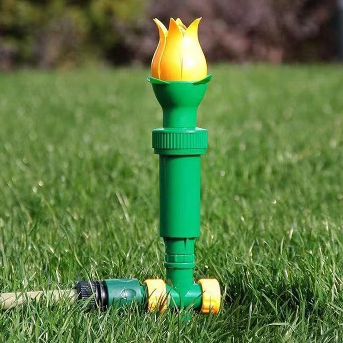 Sprinkler Irrigation System Commercial Hoses Watering Nozzle Yellow Green