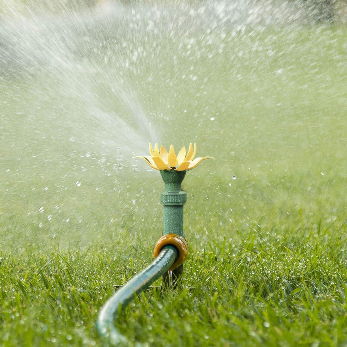 Sprinkler Irrigation System Commercial Hoses Watering Nozzle Yellow Green