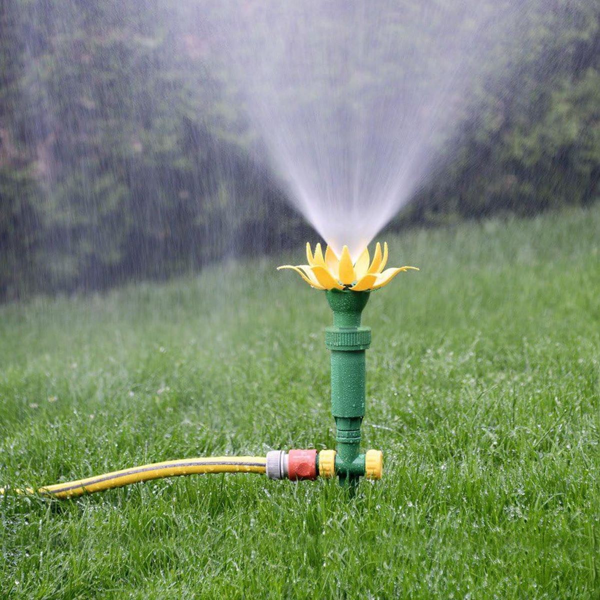 Sprinkler Irrigation System Commercial Hoses Watering Nozzle Yellow Green