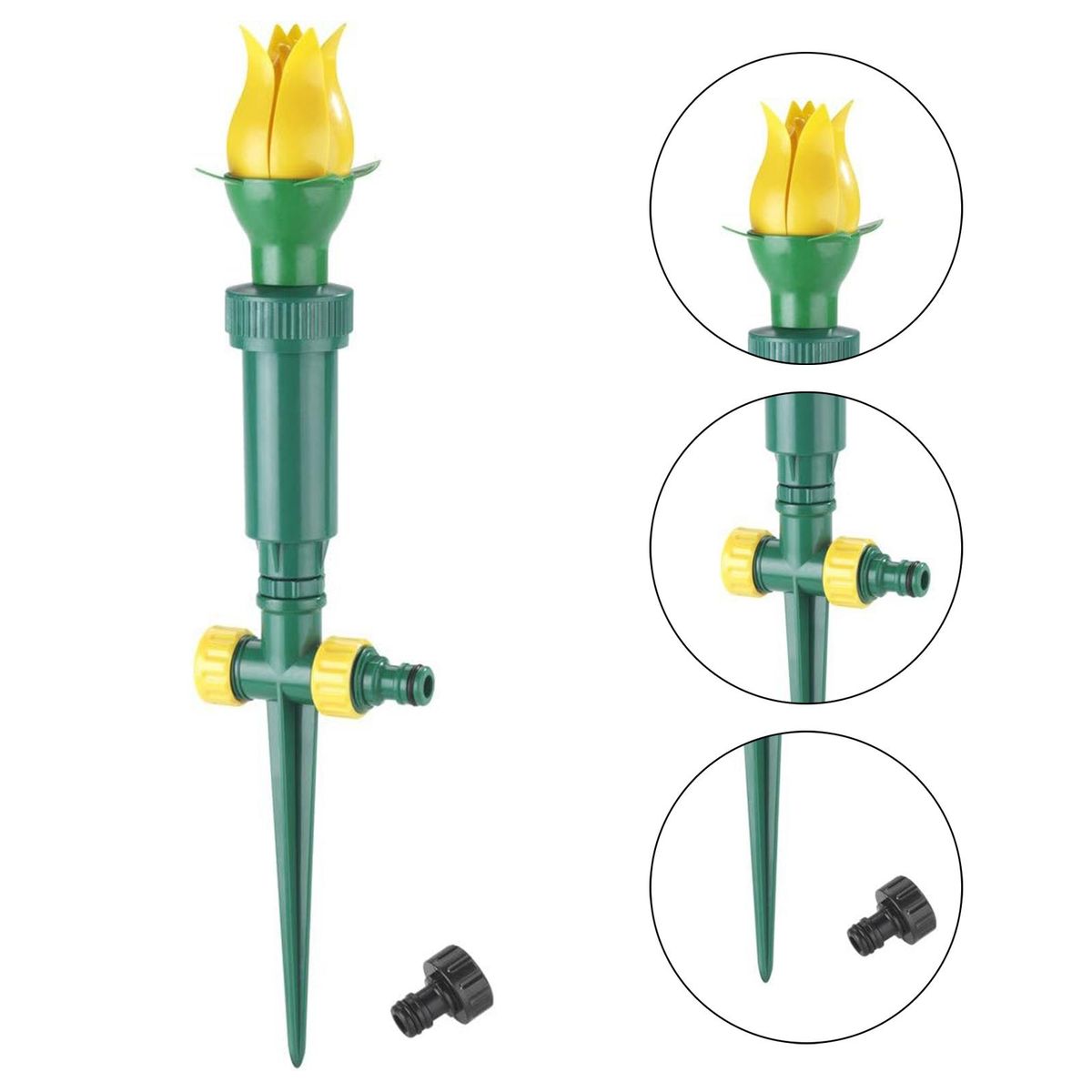 Sprinkler Irrigation System Commercial Hoses Watering Nozzle Yellow Green