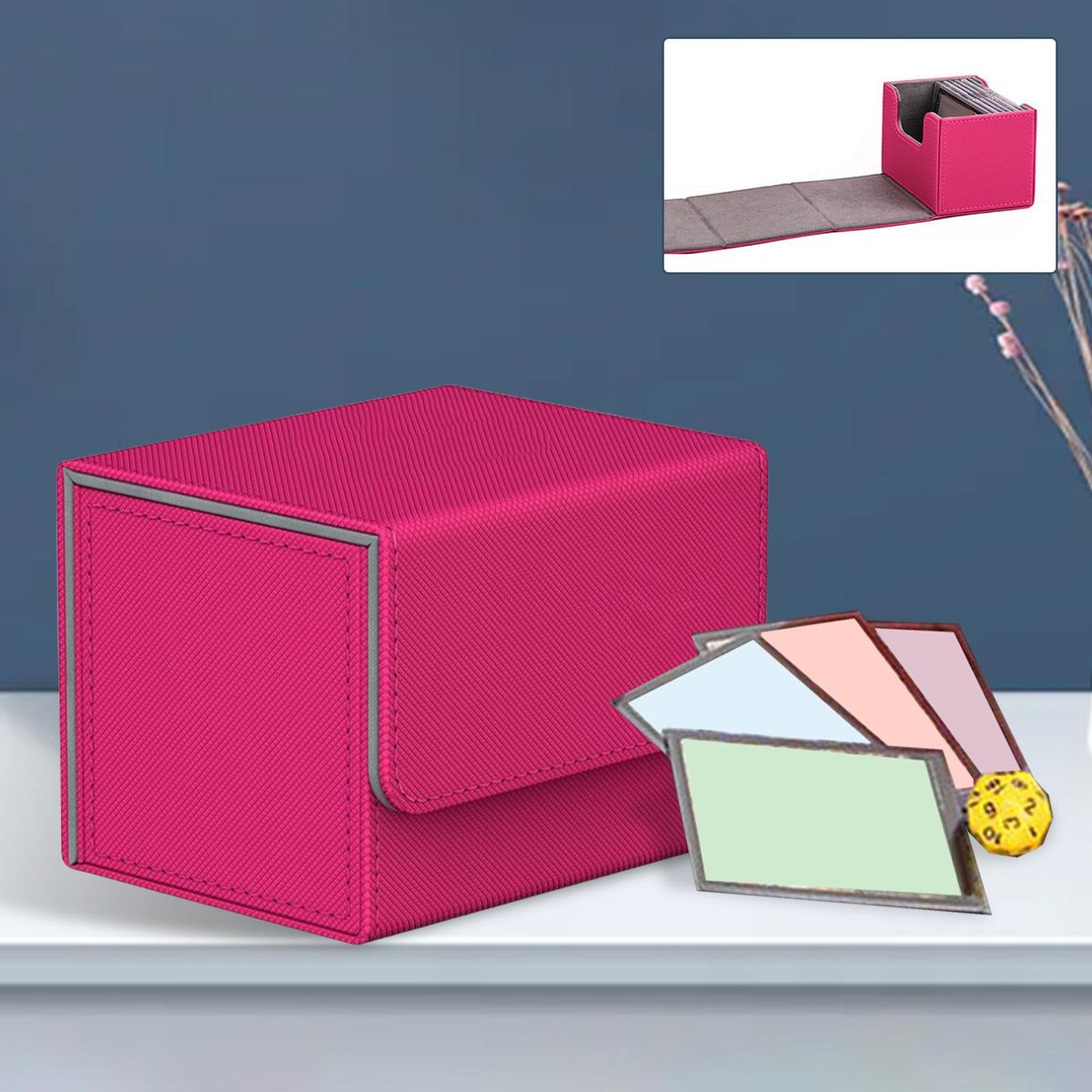 Card Deck Case MTG Card Organizer Storage