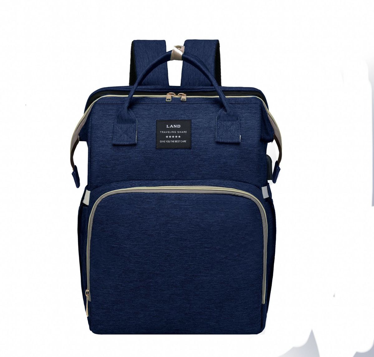 Multifunctional Baby Diaper Bag With Bed