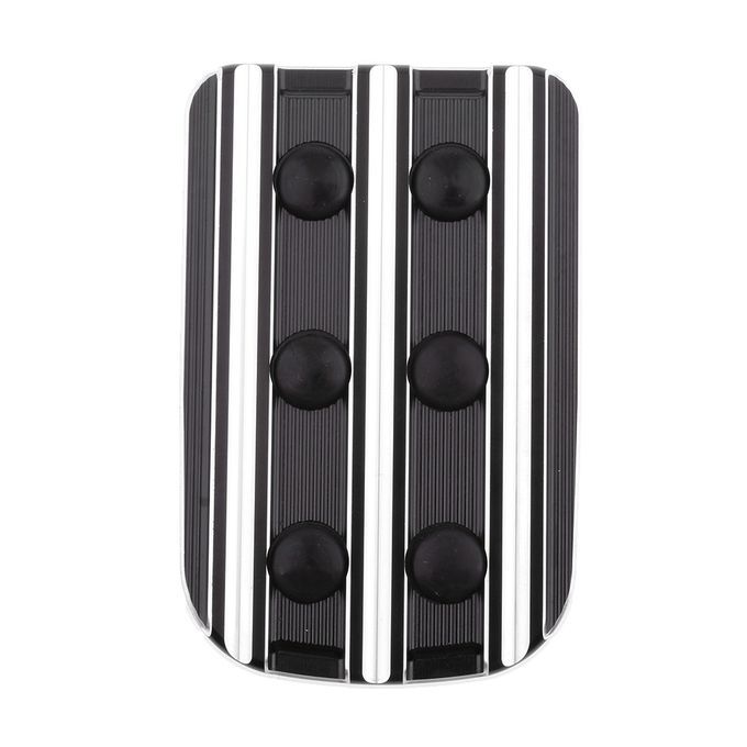 Black  Large Brake Pedal Pad Cover For Harley Softail FXSTC  Boy