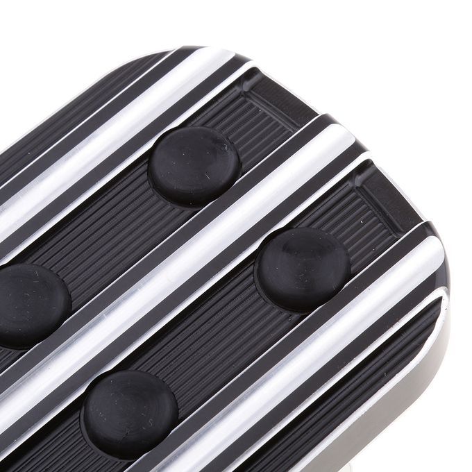 Black  Large Brake Pedal Pad Cover For Harley Softail FXSTC  Boy