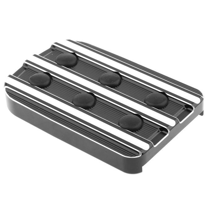 Black  Large Brake Pedal Pad Cover For Harley Softail FXSTC  Boy