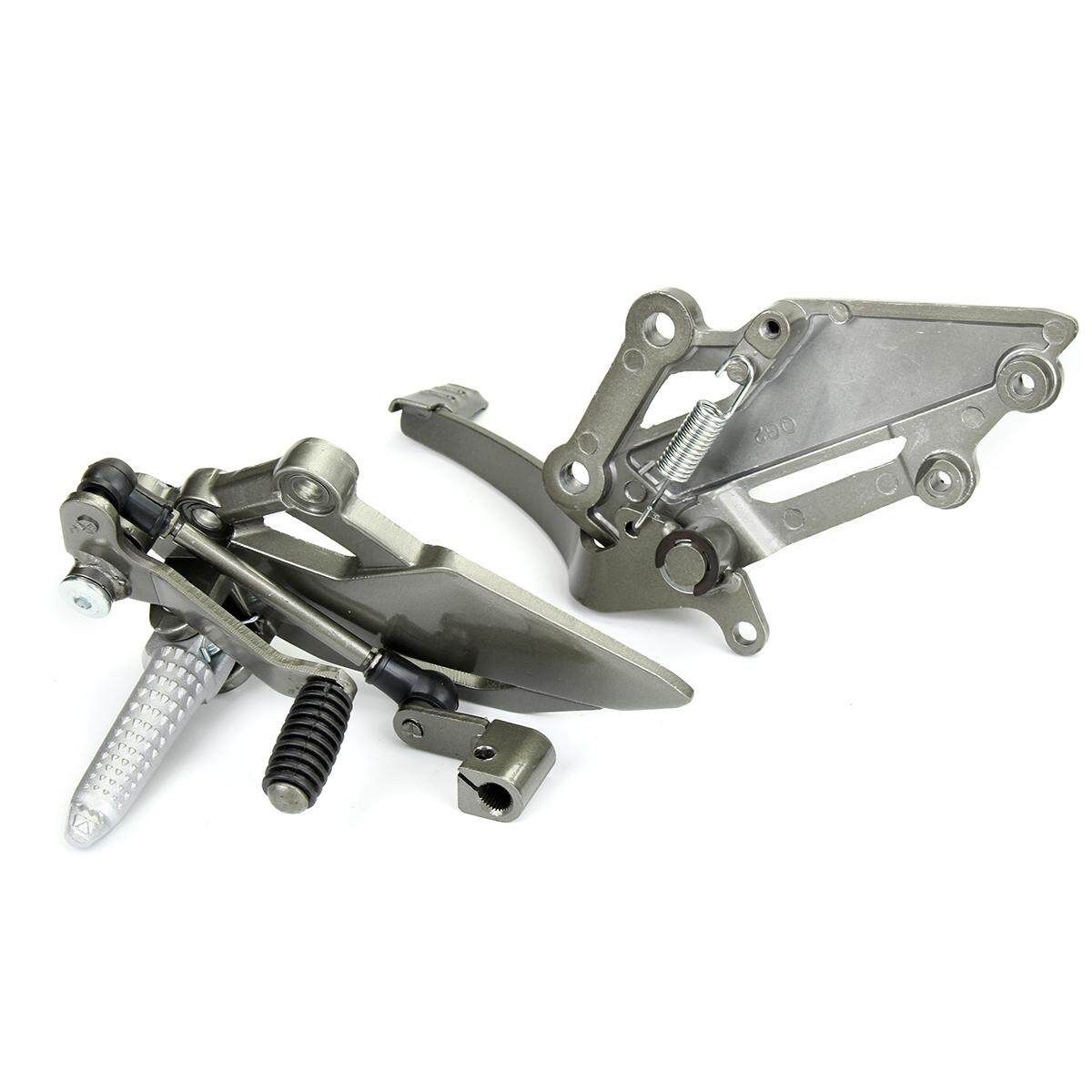 2x Left Right Rear Foot Peg Brake Pedal Footrest Bracket For Kawasaki Ninja 250