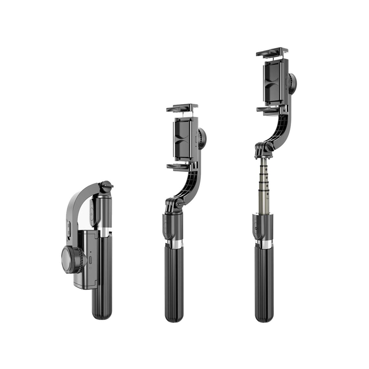 Selfie Stick Tripod Gimbal Stabilizer for Cell Mobile Phone Stand Smartphone Action Camera Cellphone Handheld Gimble