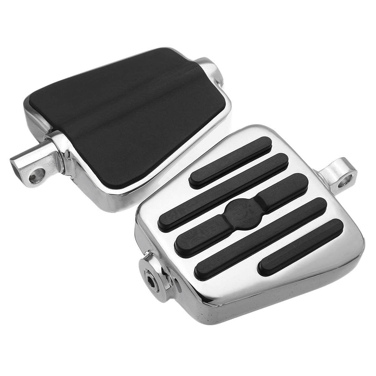 A Pair Male Mount Footboards Foot Board Pegs For Harley Davidson 50451-09 Chrome