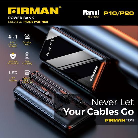 SUMEC FIRMAN SUPER STRONG 15000MAH POWER BANK