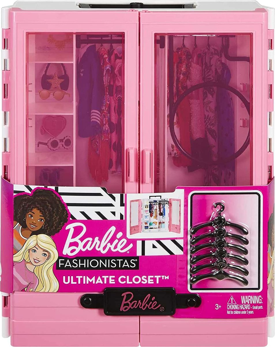 Barbie Fashionistas Ultimate Closet GBK11 [Clothes & Accessories Not Included - 33 X 25 X 8cm]
