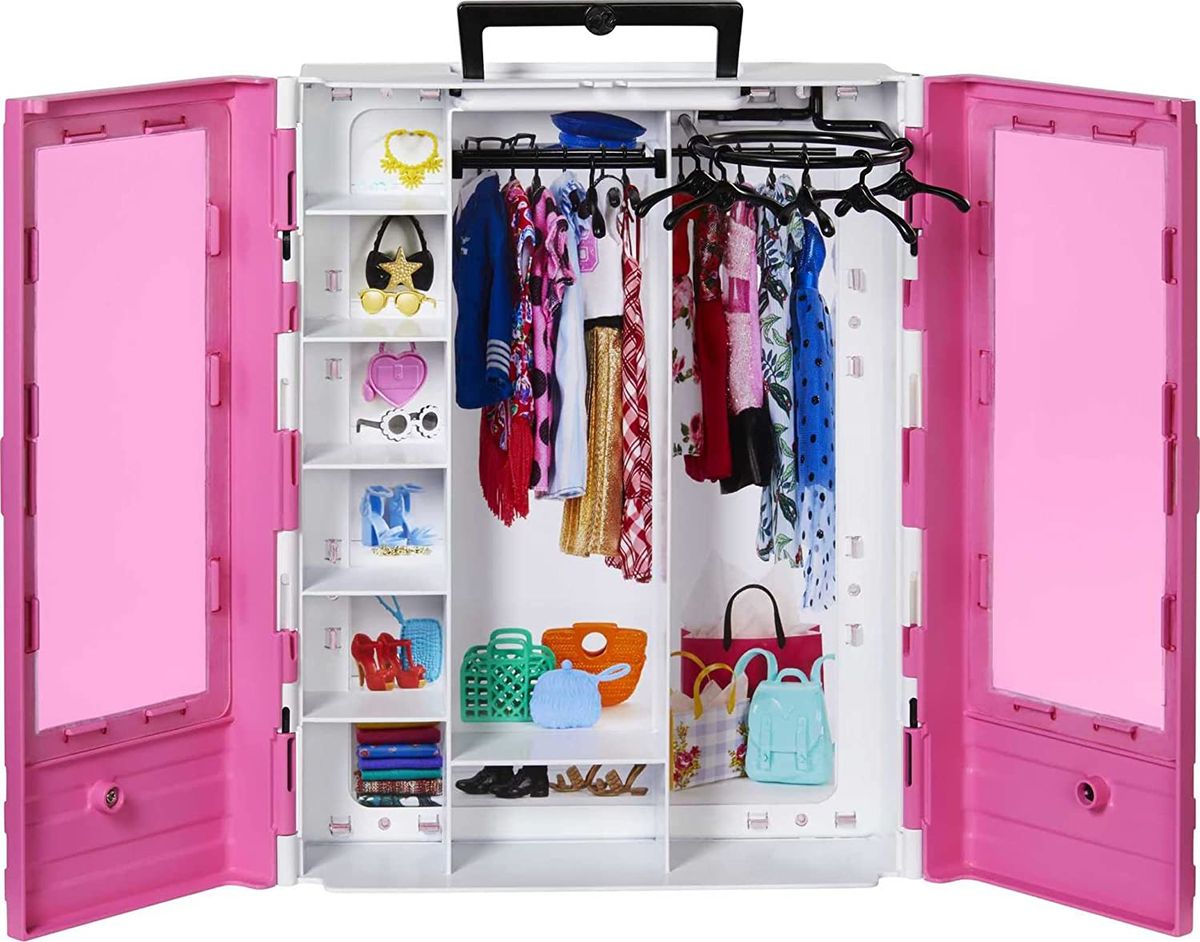 Barbie Fashionistas Ultimate Closet GBK11 [Clothes & Accessories Not Included - 33 X 25 X 8cm]
