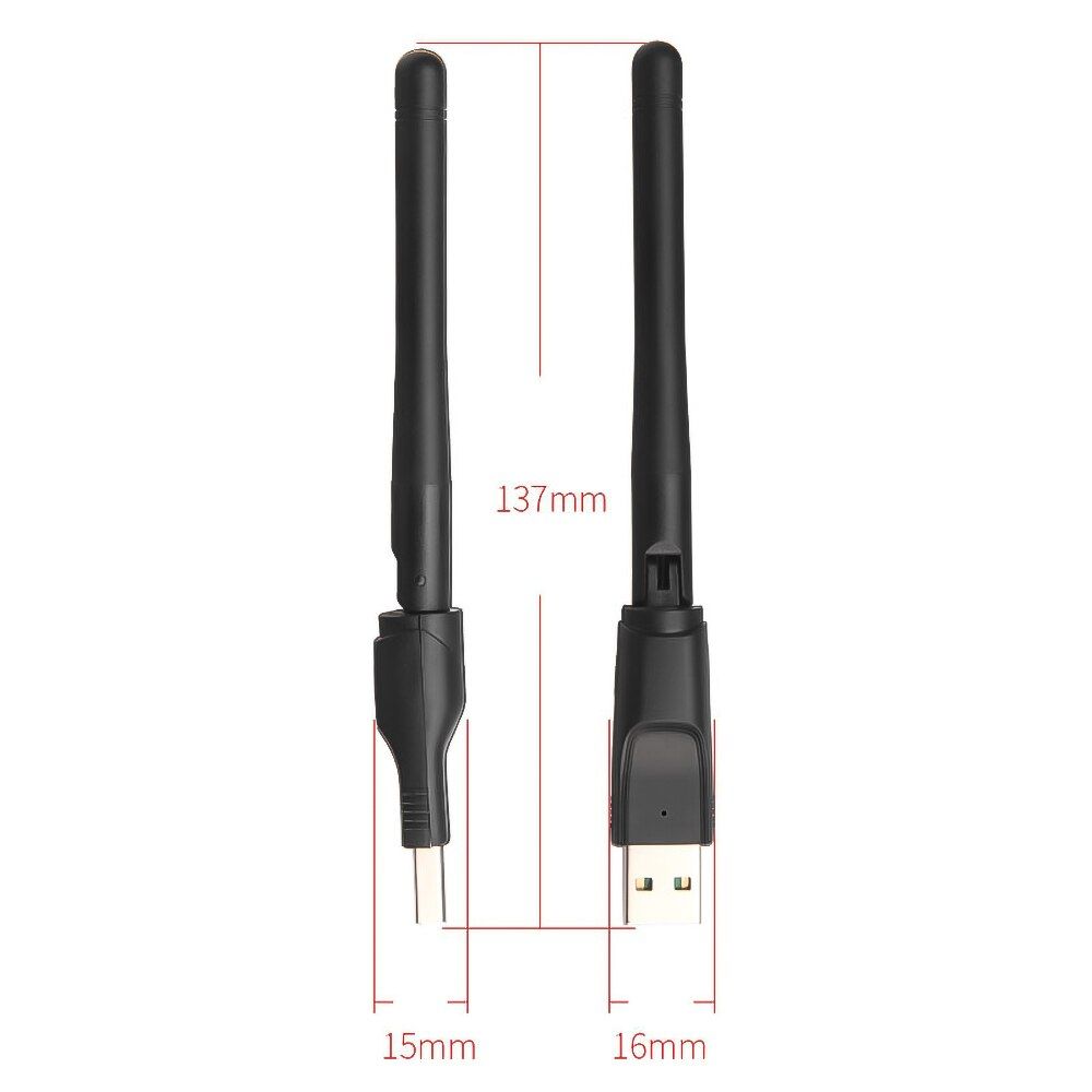 USB 2.0 WiFi Wireless Network Card 150M 802.11 B G N LAN