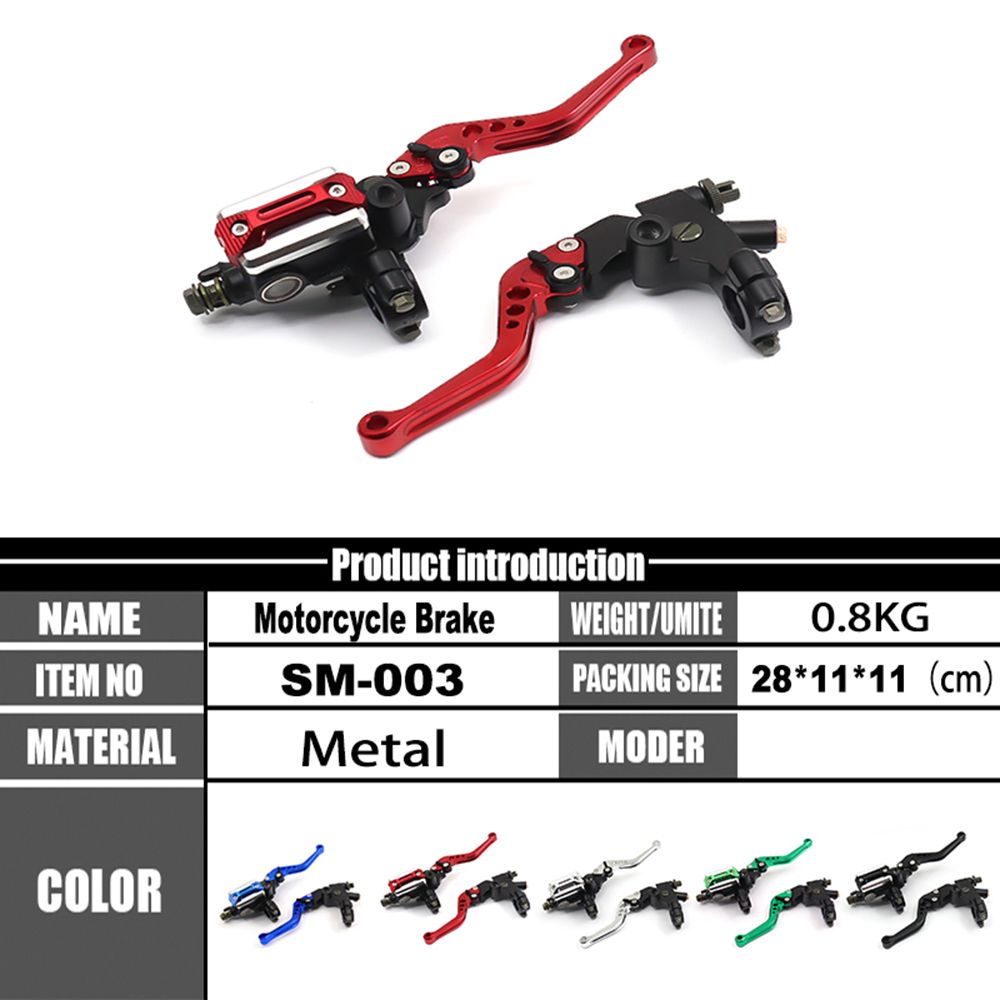 Universal Motorcycle Brake Clutch Pump Lever Hydraulic