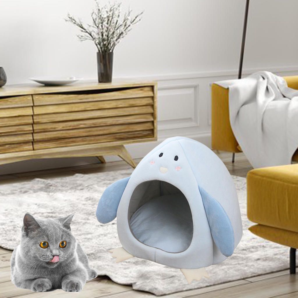 Cartoon Warm Pet House Puppy Bed For Dogs Animals Cat Kitten Goose S