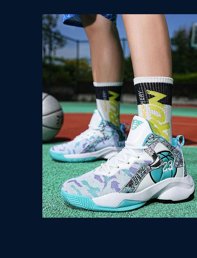 Basketball shoes Large size (36-46) basketball shoes Blue