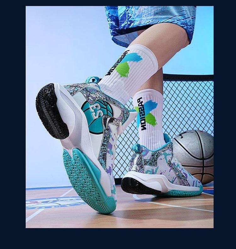 Basketball shoes Large size (36-46) basketball shoes Blue