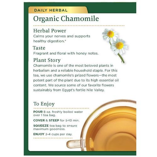 Chamomile Tea Organic 20.8g 16 Wrap