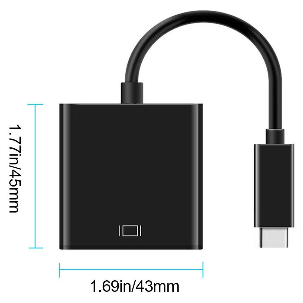 USB-C Type-C to HDMI HDTV Adapter Cable For Samsung Note 8 Note 9 S9 S8 Macbook