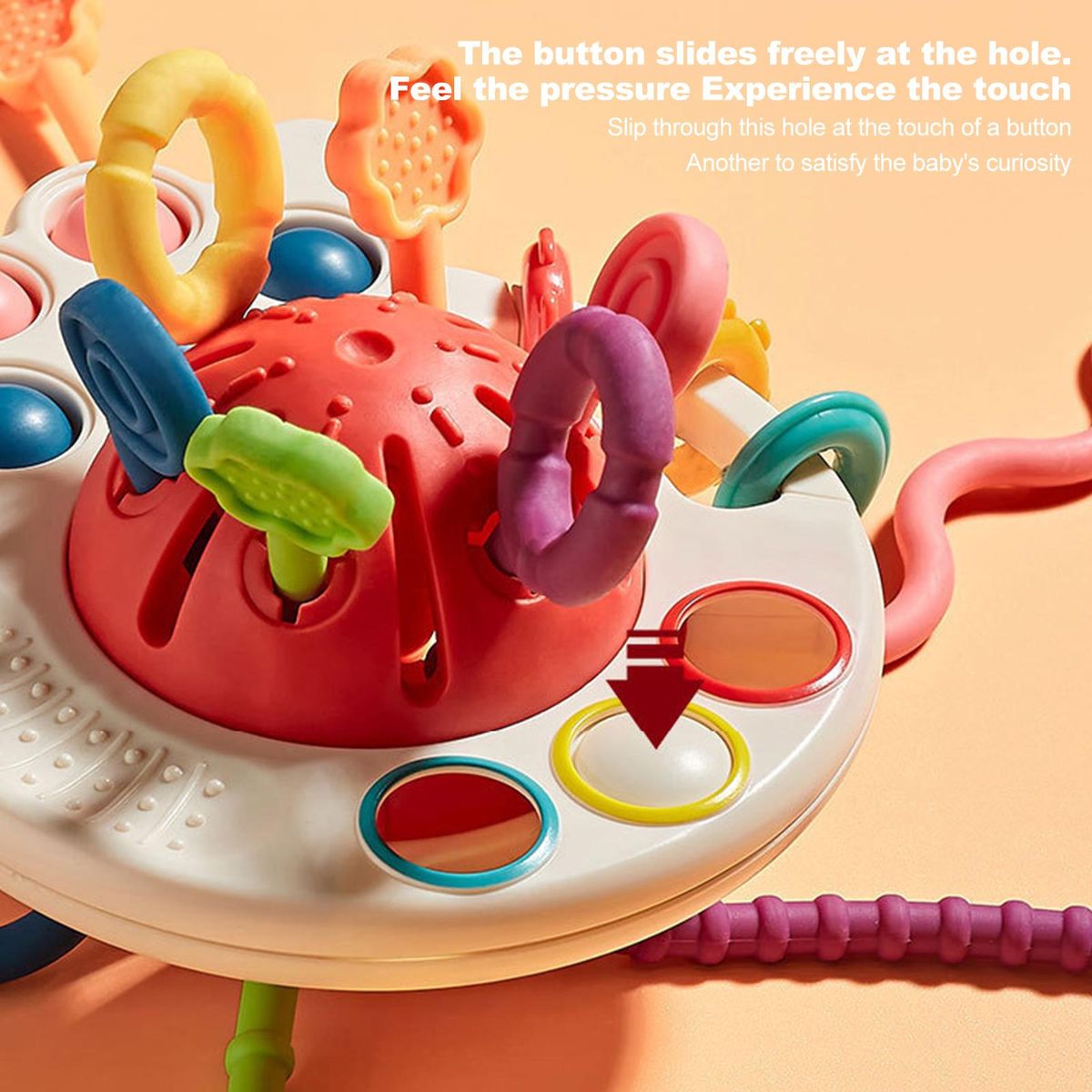 Kids Toy Finger Twitch Kids Toy Red